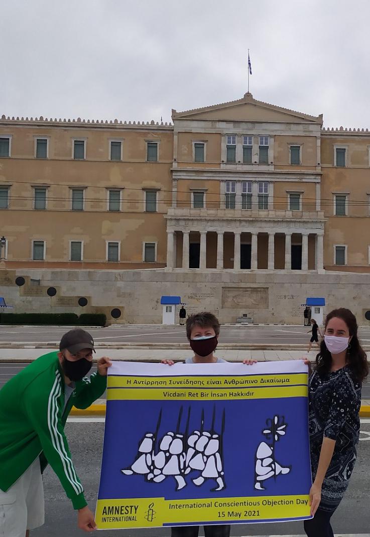 Acción del Día de la OC en Grecia