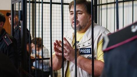 Ukrainian conscientious objector and journalist Ruslan Kotsaba