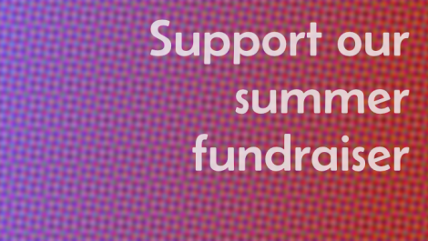 Suport our summer fundraiser image