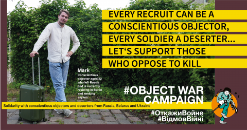 Conscientious objector Mark from Russia
