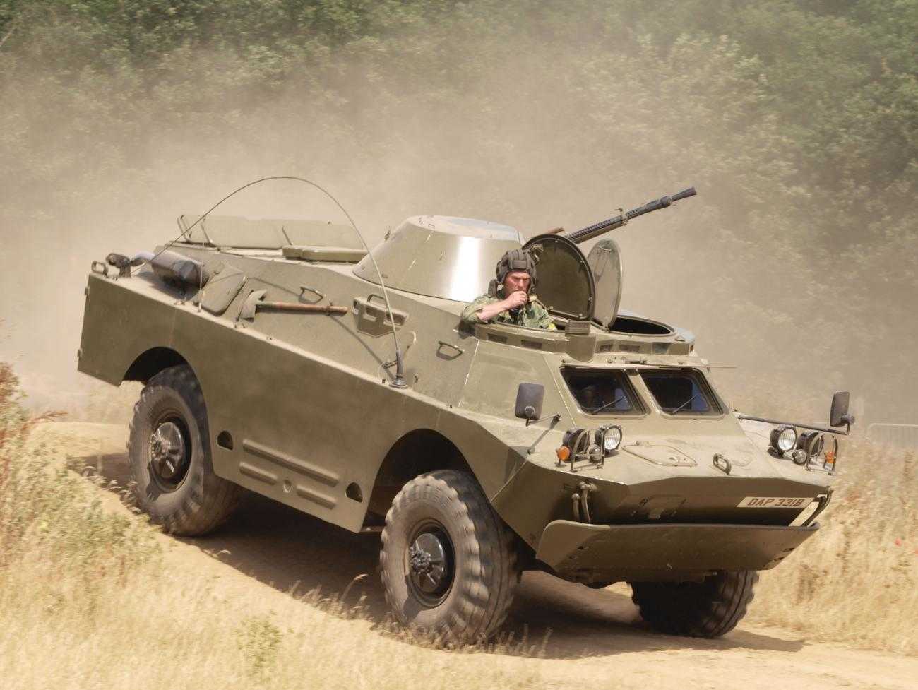 A BRDM-2, one of the Polish vehicles allegedly shipped to Uganda via the Ukraine.