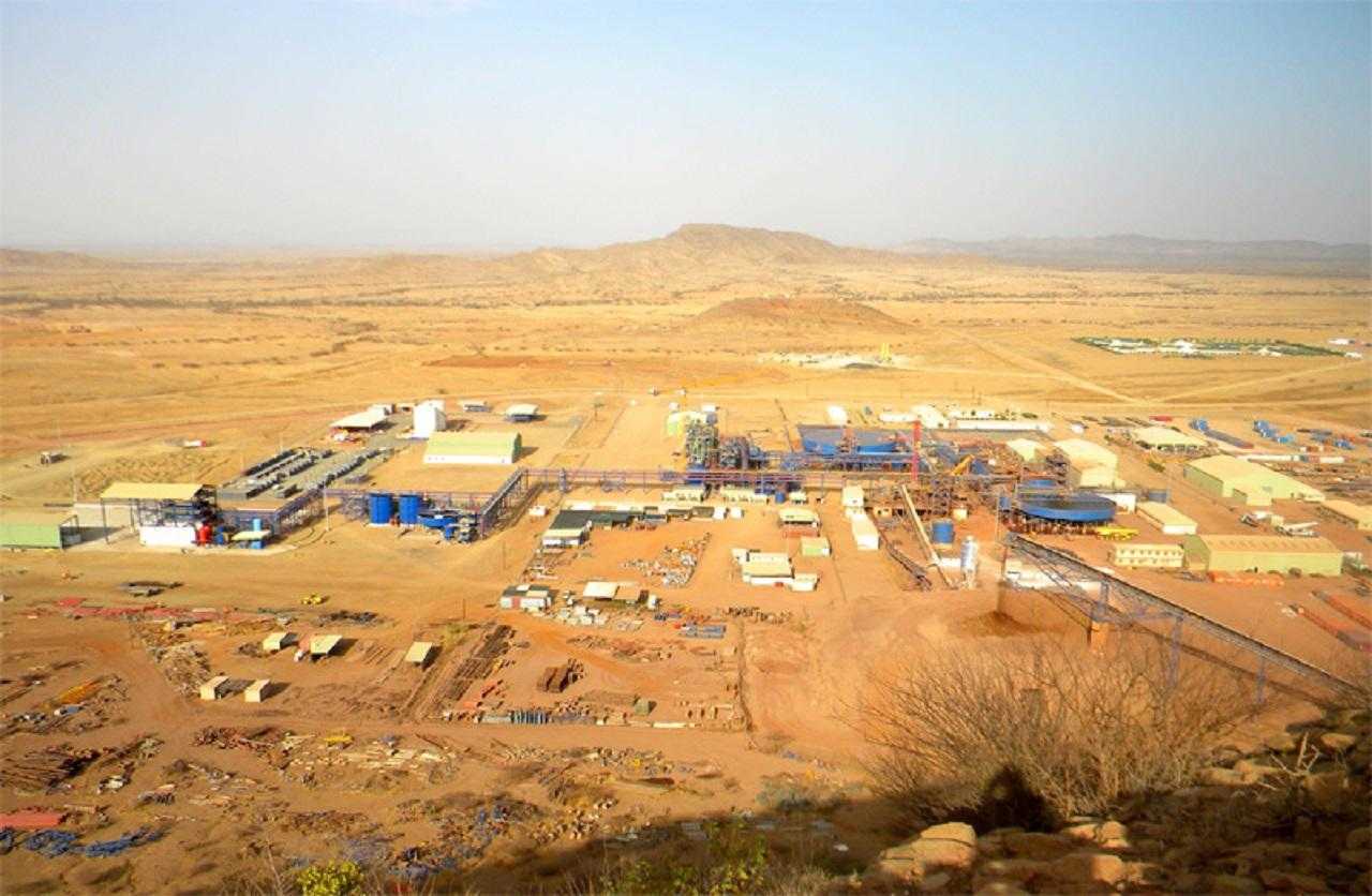 La Mina Bisha en Eritrea, parte propiedad de la compañía canadiense Nevsun Resources
