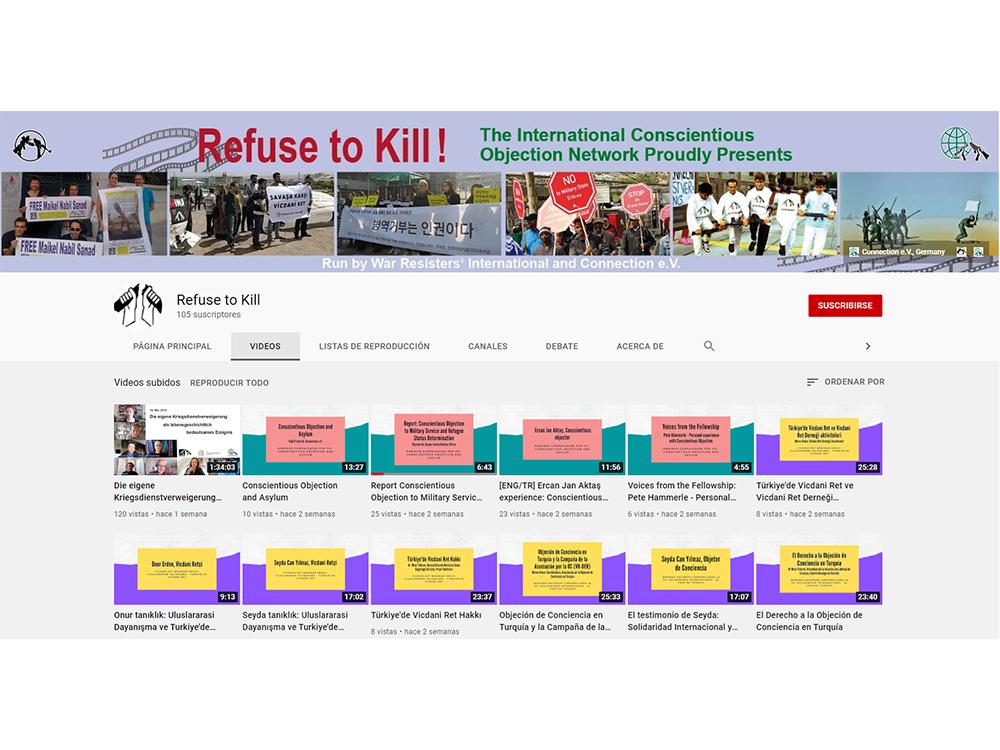 Canal de Youtube Refuse to Kill 