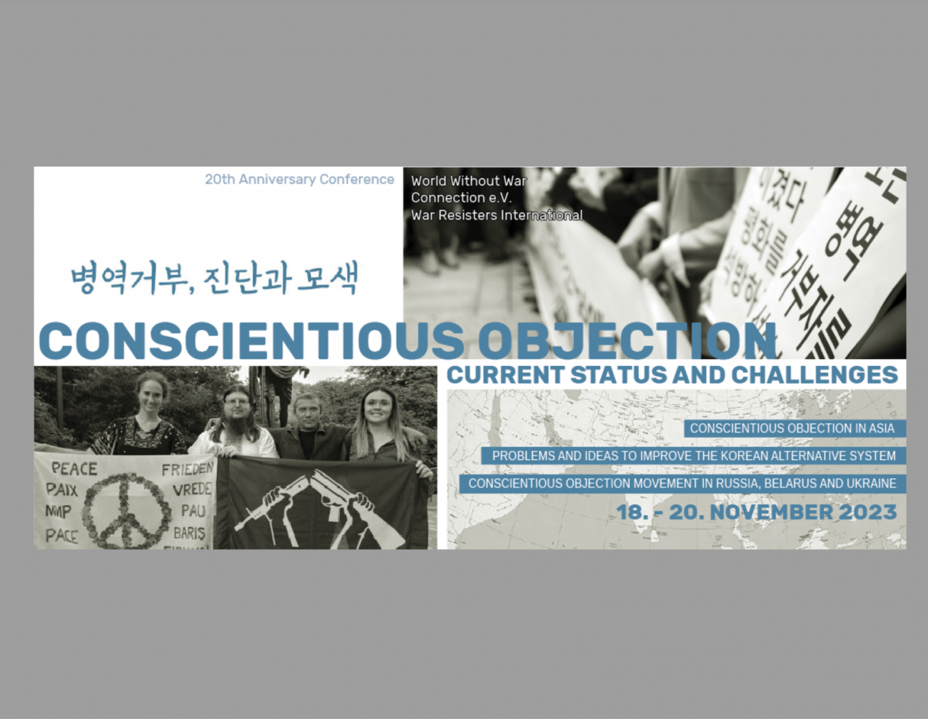 Conscientious Objection in Asia Conference poster