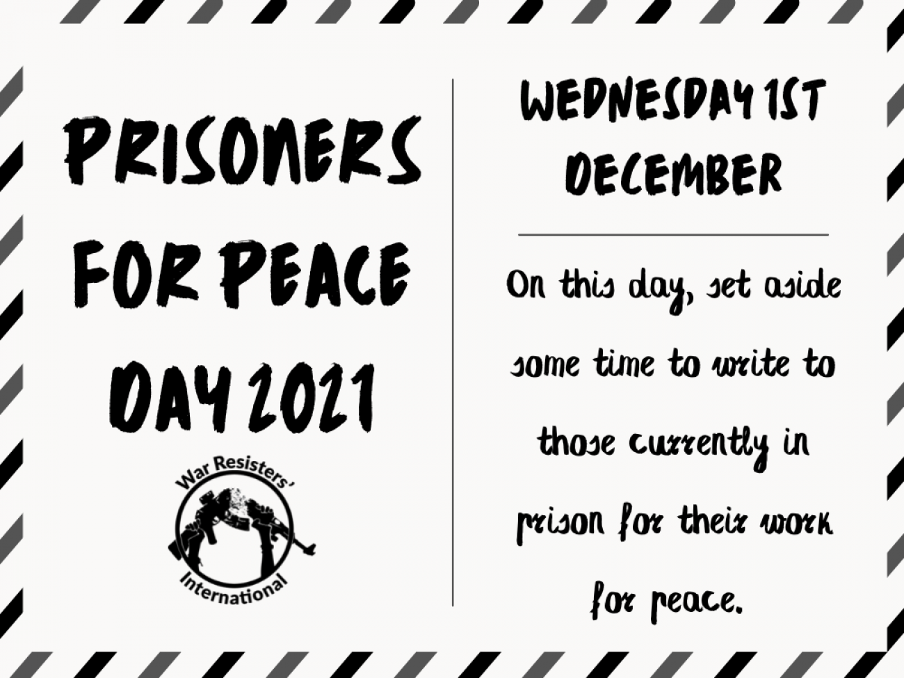 Prisoners for Peace Day