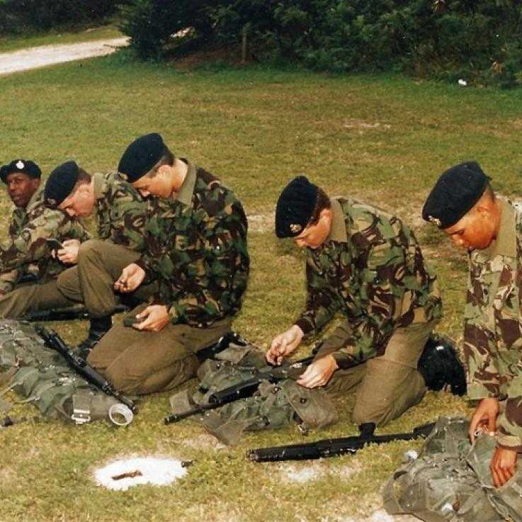 Bermuda military training - 1993