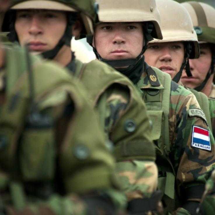 Marines Paraguayos en Ancon