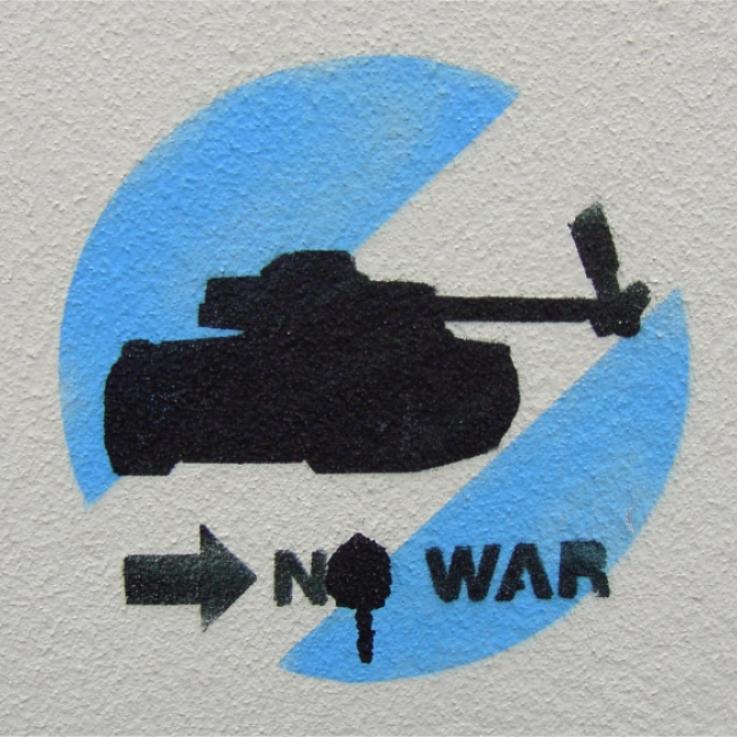 No war graffiti 