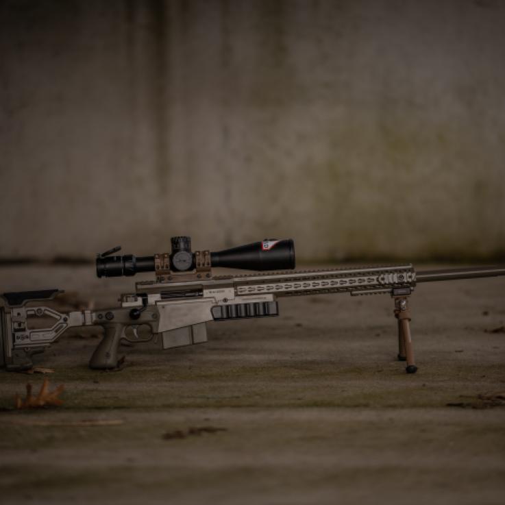 Un rifle de francotirador Accuracy International