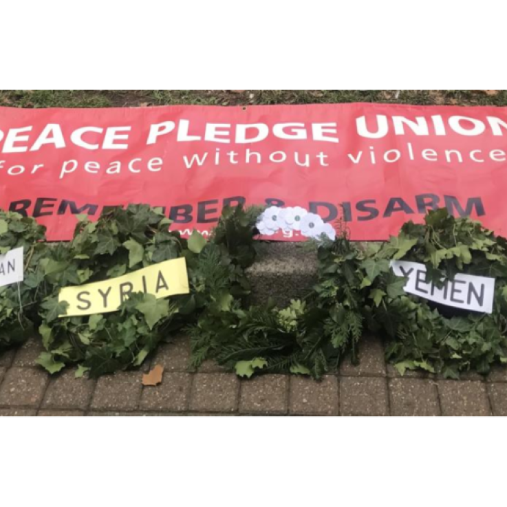 PPU at the DSEI protests