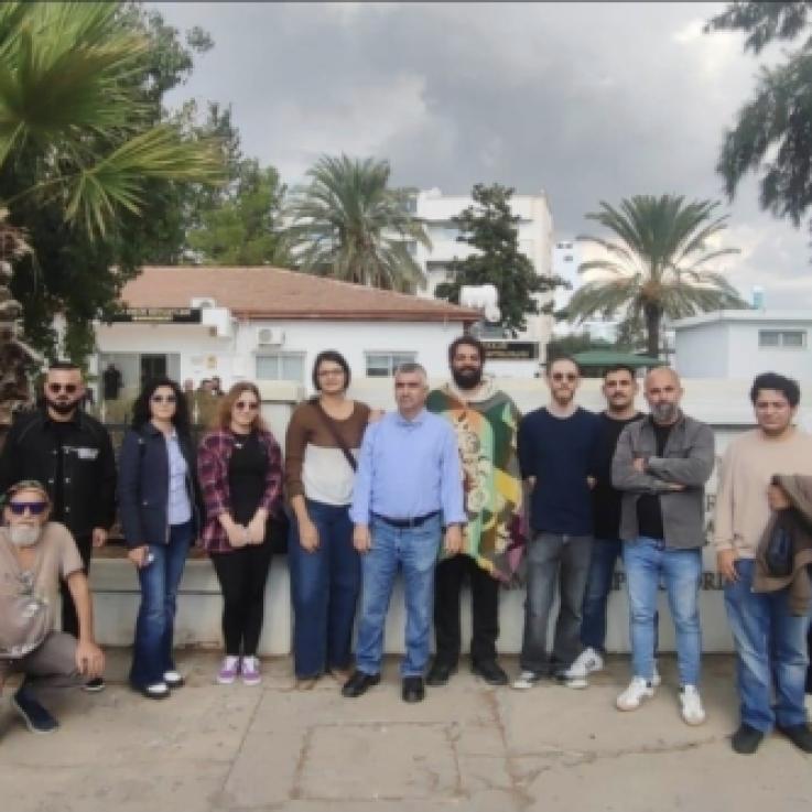 Photo following Hasan's hearing